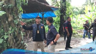 Polrestabes Medan Gerebek Lapak Judi Sabung Ayam di Pancur Batu, Lokasi Dibongkar dan Dibakar